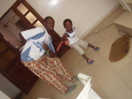 Dakar trip- My oncle and my brother